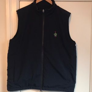Merion Golf Club Navy Blue Puffer Vest Size Large
